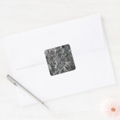 Charme Quadratischer Aufkleber (Umschlag)