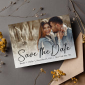 Charme und modernes Foto Save The Date