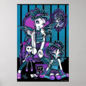 "Charmed" Gothic Couture Magical Fairy Poster (Vorne)