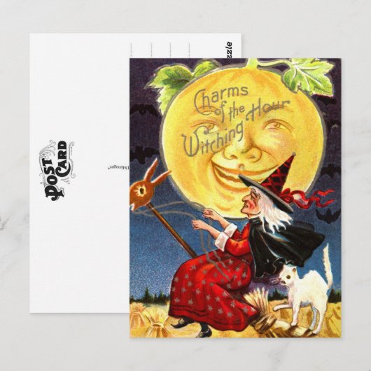 Charmen der Hexenzeit Postkarte (Vorne/Hinten)