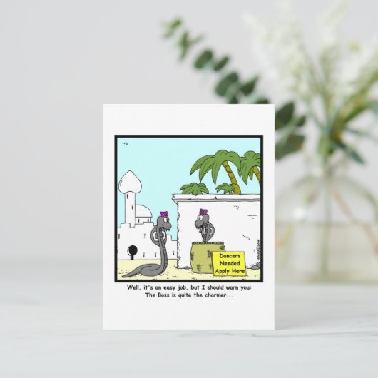 Charmer Postkarte (Stehend Vorderseite)