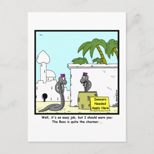 Charmer Postkarte (Vorderseite)