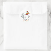 Charmichael Chicken Runder Aufkleber (Tasche)