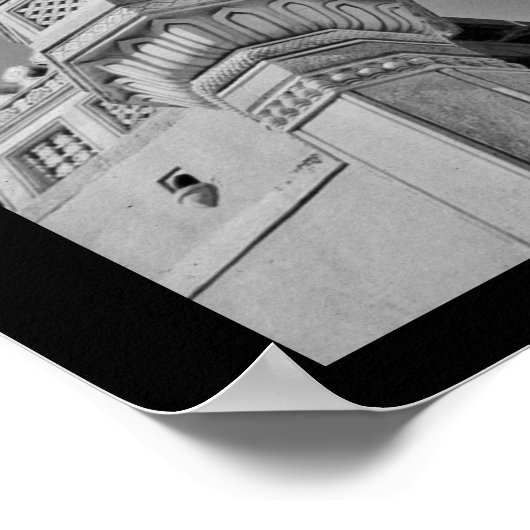 Charminar Minaret Poster (Ecke)