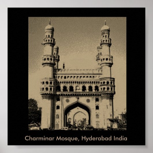Charminar Mosque Poster (Vorne)