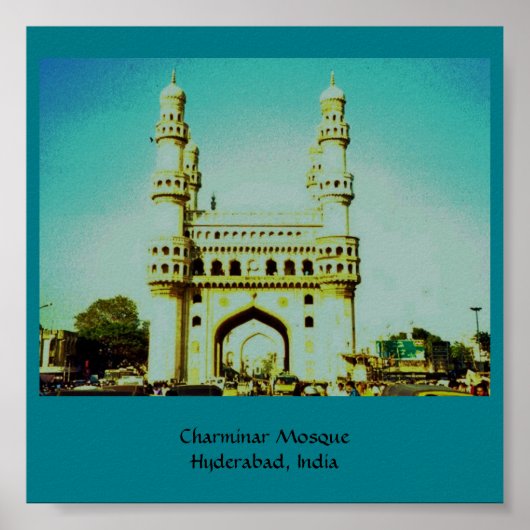 Charminar Mosque Poster (Vorne)