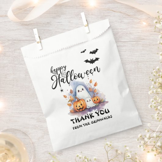 Charming Anpassbares Halloween Geschenktütchen (Ausgeschnitten)
