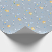 Charming Baby Boy Gift Wrap Geschenkpapier (Ecke)