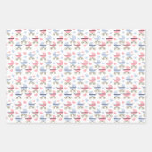 Charming Baby Buggy Wrapping Paper Geschenkpapier Set (Vorderseite 2)