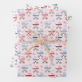 Charming Baby Buggy Wrapping Paper Geschenkpapier Set (Beispiel)