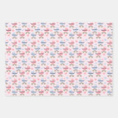 Charming Baby Buggy Wrapping Paper Geschenkpapier Set (Vorderseite)