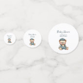 Charming Baby Duschtisch Confetti Konfetti (Rückseiten)