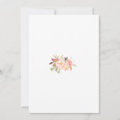 Charming Baby Foto Gold Cross Heilige Kommune Dankeskarte (Rückseite)