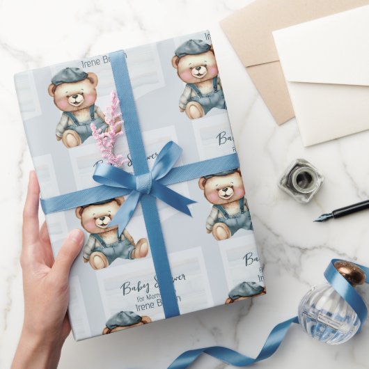 Charming Baby Shower Geschenkwrap Geschenkpapier (Schenken)