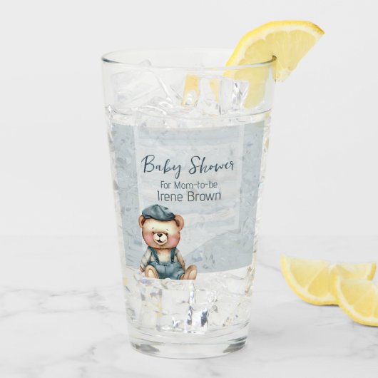 Charming-Babydusche Glas (Rückseite Ice)