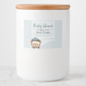 Charming-Babydusche Lebensmitteletikett (Vorderseite)