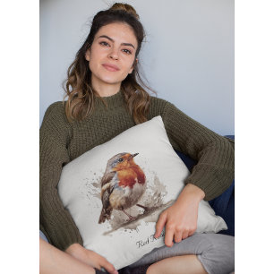 Charming Backyard Robin, Brauch Kissen