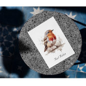 Charming Backyard Robin, Brauch Mitteilungskarte
