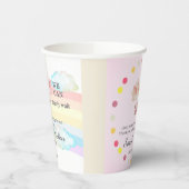  Charming Bear Theme Party Decor babyshower Pappbecher (Links)