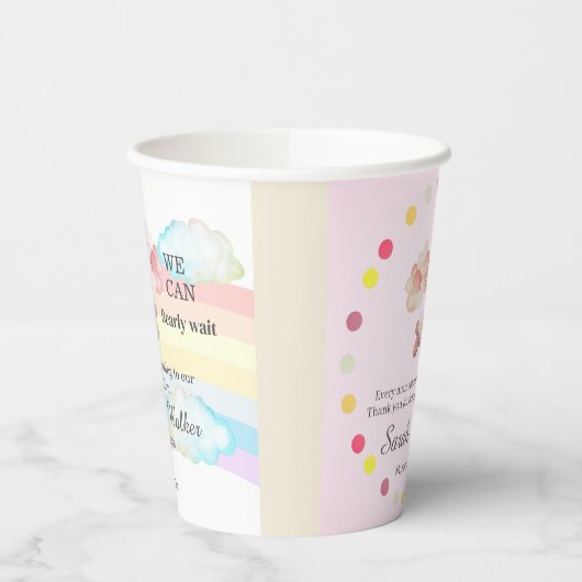  Charming Bear Theme Party Decor babyshower Pappbecher (Links)