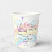  Charming Bear Theme Party Decor babyshower Pappbecher (Vorderseite)