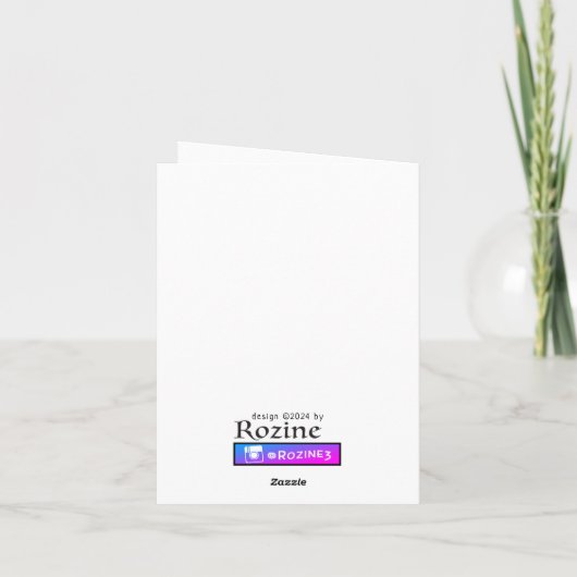 Charming Bed N Breakfast Viktorianisches Haus Weih Einladung (Rückseite)