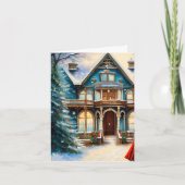 Charming Bed N Breakfast Viktorianisches Haus Weih Einladung (Vorderseite)