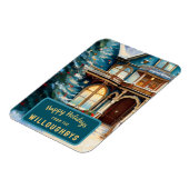 Charming Bed N Breakfast Viktorianisches Haus Weih Magnet (Linke Seite)