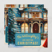 Charming Bed N Breakfast Viktorianisches Haus Weih Save The Date (Vorne/Hinten)