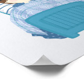 Charming Bedtime Shema Israel für Kinder Poster (Ecke)