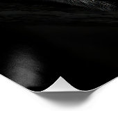 Charming Black & White Koala Fine Art Print | Poster (Ecke)