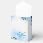 Charming Blue Danke Baby Dusche Geschenkschachtel (Geöffnet)