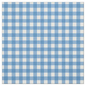 Charming Blue Gingham Stoff (Muster)
