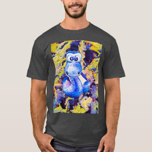 Charming blue little snake 4 T-Shirt