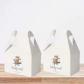 Charming Blue Teddy Bear Boy Baby Dusche Geschenkschachtel