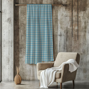 Charming Blue Yellow Kariert Throw für Männergesch Fleecedecke