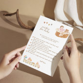 Charming Boho Baby wünscht Karte