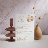 Charming Boho Baby wünscht Karte