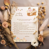 Charming Boho Baby wünscht Karte