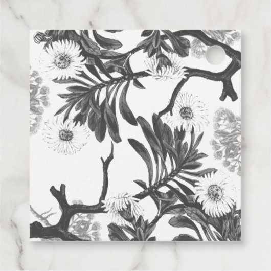 Charming Botanisch Geschenkanhänger (Rückseite)