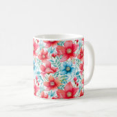 Charming Bouquet Ranya Muster-65292 Kaffeetasse (VorderseiteRechts)