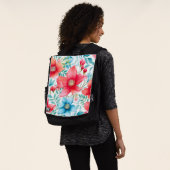 Charming Bouquet Ranya Muster-65292 Rucksack (Ausgewaschen)