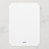 Charming Bubblegum Delight Baby Shower Invitations Einladung (Rückseite)