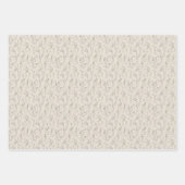 Charming Bunnies Meadow Blume Decoupage Geschenkpapier Set (Vorderseite 2)