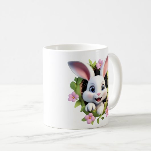 Charming Bunny Bliss Cup Kaffeetasse (VorderseiteRechts)