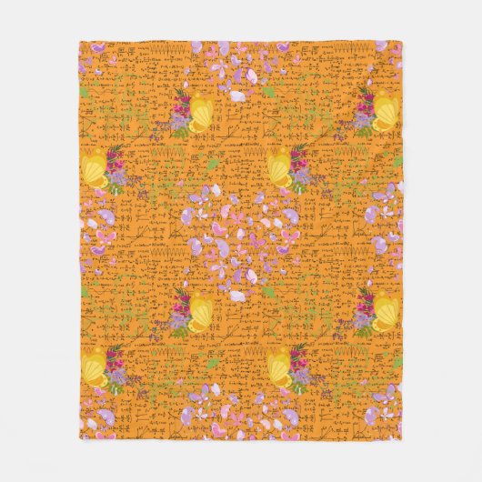 Charming Butterflies Fleecedecke (Vorderseite)