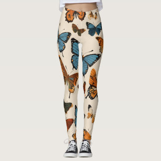 Charming Butterfly Print Leggings für Mädchen"
