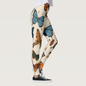 Charming Butterfly Print Leggings für Mädchen" (Rechts)