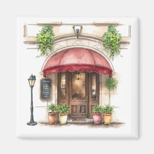 Charming Café Corner Magnet (Vorne)