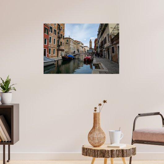 Charming Cannaregio Canal Venice Italy Poster (Wohnzimmer 3)